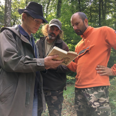 Hervé, Laurent et Nicolas - les 3 encadrants des sorties mycologiques